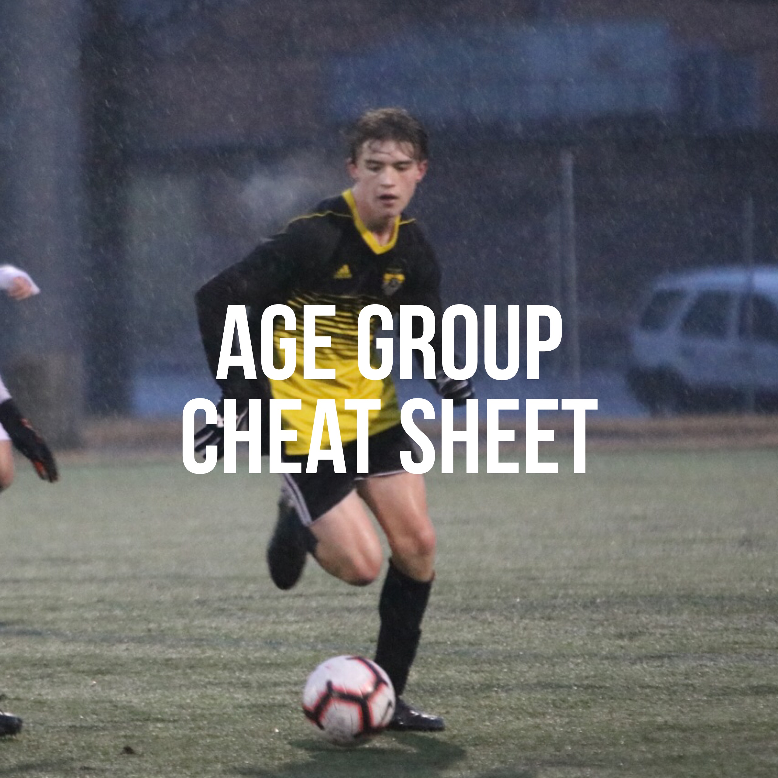 Age Group Cheat Sheet